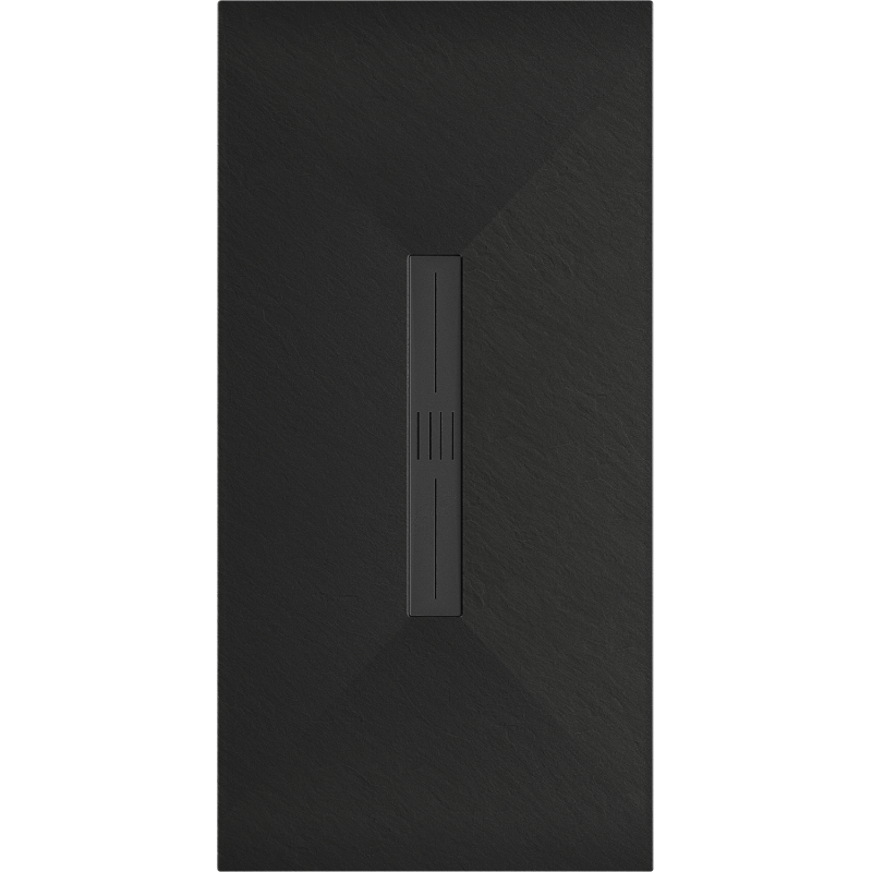 Mexen Toro rectangular shower tray SMC 170 x 90 cm, black, black cover - 43709017-B