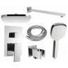 Mexen Uno DR33 Concealed Shower Set, Chrome - 71435DR33-00