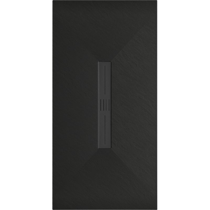 Mexen Toro rectangular SMC shower tray 200 x 80 cm, black, black cover - 43708020-B