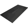 Mexen Toro rectangular SMC shower tray 180 x 80 cm, black, black cover - 43708018-B
