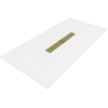 Mexen Toro rectangular SMC shower tray 160 x 90 cm, white, gold cover - 43109016-G
