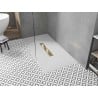 Mexen Toro Rectangular Shower Tray SMC 200 x 90 cm, White, Gold Cover - 43109020-G