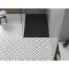 Mexen Toro SMC rectangular shower tray 120 x 80 cm, black, black cover - 43708012-B