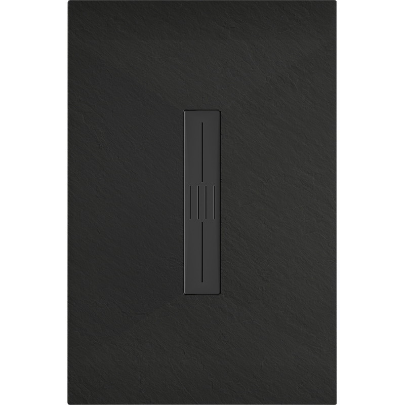 Mexen Toro rectangular shower tray SMC 120 x 80 cm, black, black cover - 43708012-B