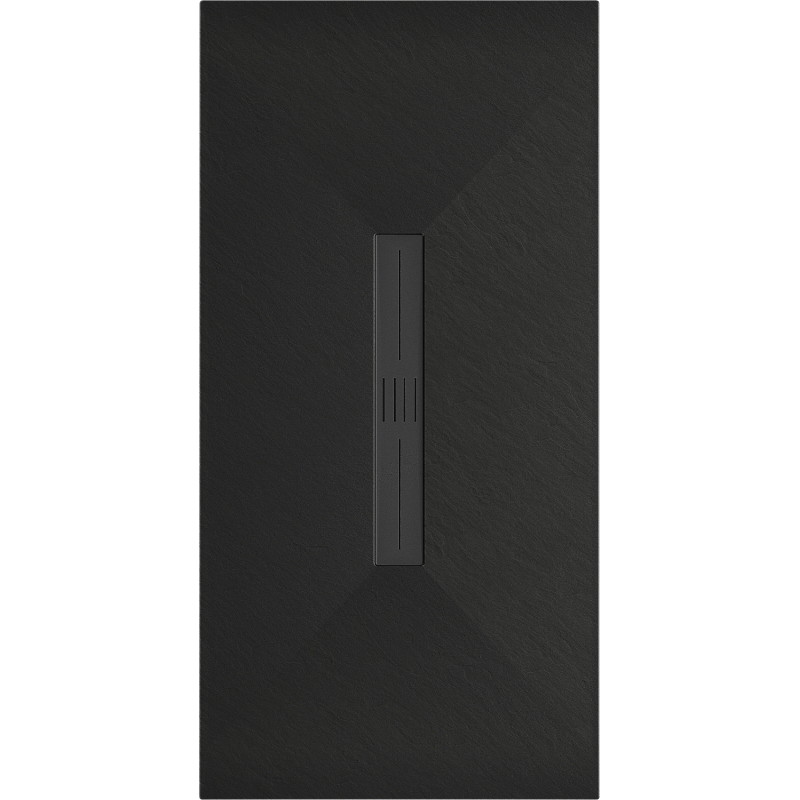 Mexen Toro rectangular SMC shower tray 200 x 70 cm, black, black cover - 43707020-B