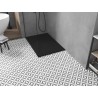 Mexen Toro SMC rectangular shower tray 120 x 70 cm, black, black cover - 43707012-B