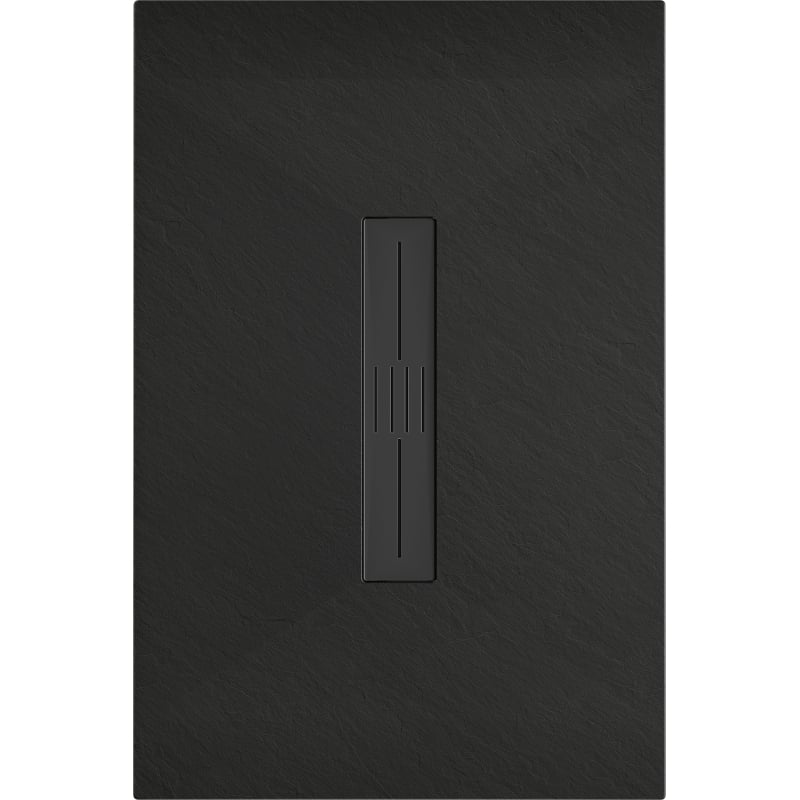 Mexen Toro rectangular SMC shower tray 110 x 70 cm, black, black cover - 43707011-B