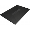 Mexen Toro rectangular SMC shower tray 100 x 70 cm, black, black cover - 43707010-B