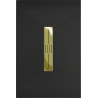 Mexen Toro rectangular shower tray SMC 140 x 80 cm, black, gold cover - 43708014-G