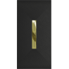 Mexen Toro rectangular shower tray SMC 200 x 90 cm, black, gold cover - 43709020-G