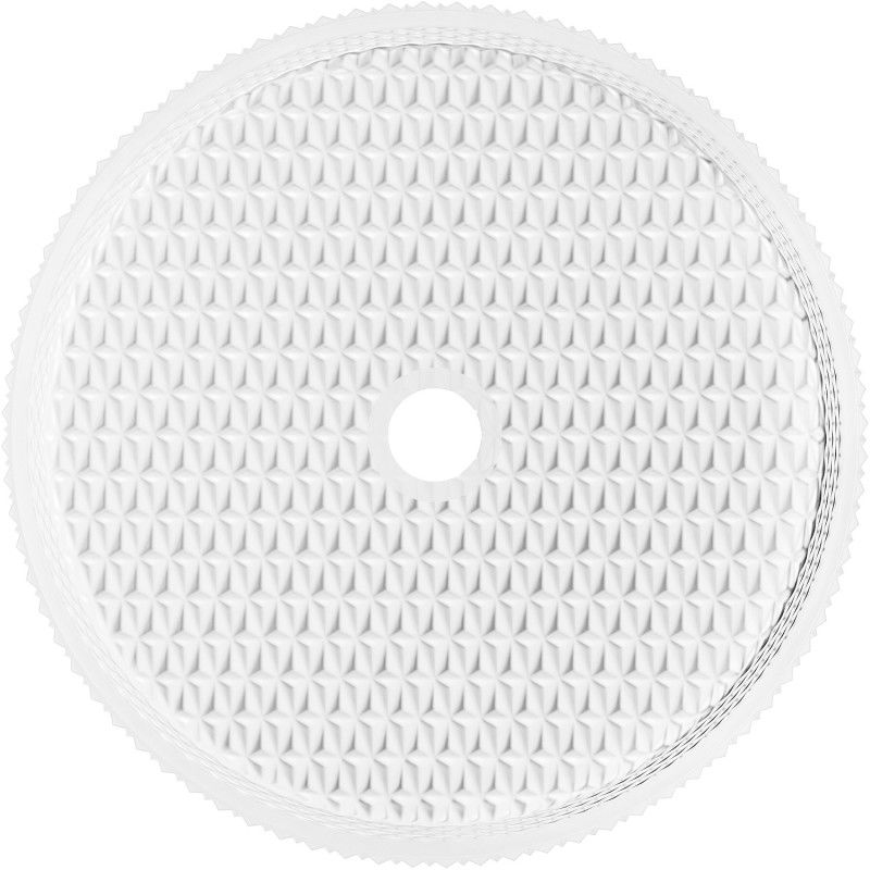 Mexen Aura glass countertop washbasin 39 x 39 cm, frosted glass - 24013930