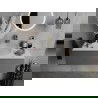 Mexen Aura glass worktop washbasin 39 x 39 cm, Frosted glass - 24013930