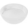 Mexen Dora glass countertop washbasin 34 x 34 cm, transparent - 24113400