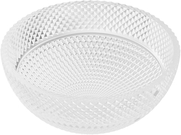 Mexen Dora glass worktop washbasin 34 x 34 cm, transparent - 24113400