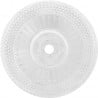 Mexen Heba glass countertop basin 45 x 45 cm, transparent - 24064500