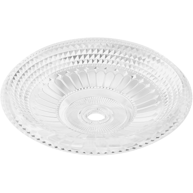 Mexen Heba glass countertop basin 45 x 45 cm, transparent - 24064500