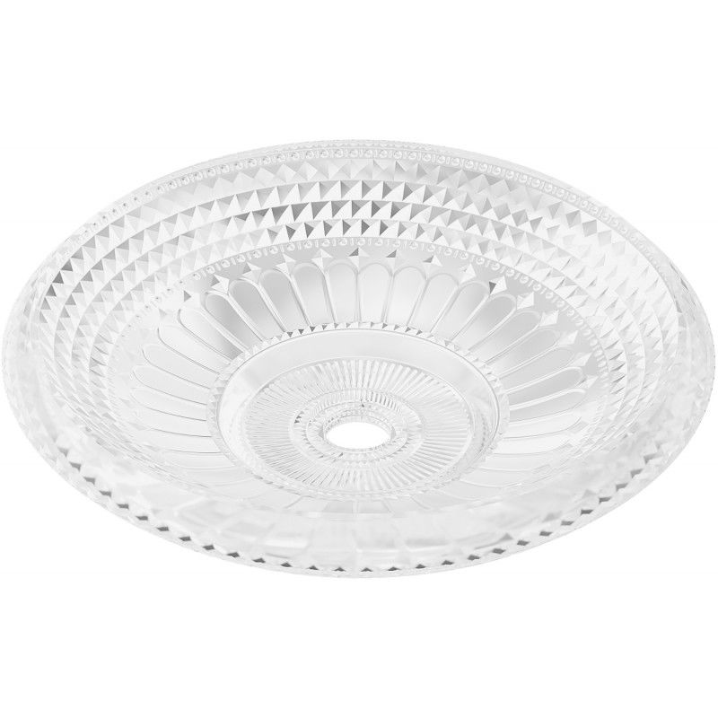 Mexen Heba glass worktop washbasin 45 x 45 cm, transparent - 24064500
