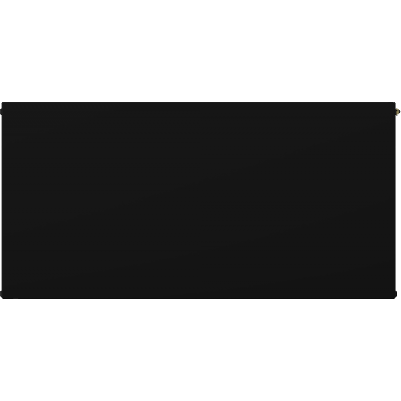 Mexen Flat CCF33 panel radiator 500 x 900 mm, lower central connection, 1711 W, black - W6C33F-050-090-70