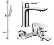 Mexen Alfa DF72 bathtub set, Chrome - 745703DF72-00