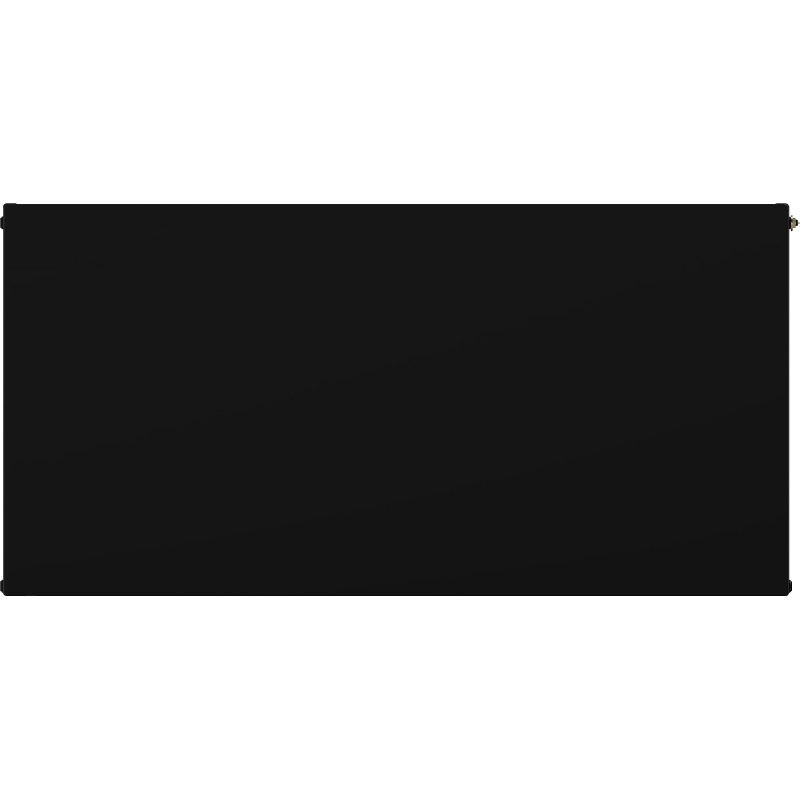 Mexen Flat CCF33 flat radiator 600 x 1200 mm, bottom central connection, 2641 W, black - W6C33F-060-120-70