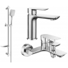 Mexen Alfa DF62 bathtub set, Chrome - 745703DF62-00