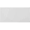Mexen CH10 Hygiene panel radiator 400 x 1000 mm, side connection, 432 W, white - W410H-040-100-00