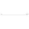 Mexen CVH10 Hygiene panel radiator 500 x 1600 mm, bottom connection, 848 W, white - W610H-050-160-00