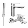 Mexen Alfa R72 Bath Set, Chrome - 745703R72-00