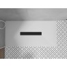 Mexen Toro rectangular SMC shower tray 170 x 70 cm, white, black cover - 43107017-B