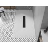 Mexen Toro rectangular SMC shower tray 200 x 70 cm, white, black cover - 43107020-B