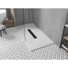 Mexen Toro rectangular SMC shower tray 200 x 90 cm, white, black cover - 43109020-B