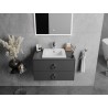 Mexen Atena built-in washbasin 41 x 41 cm, white - 25014100