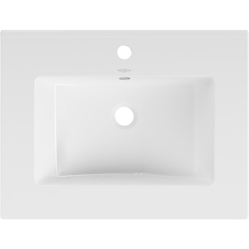 Mexen Atena built-in washbasin 61 x 46 cm, white - 25016000