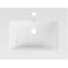 Mexen Atena built-in washbasin 61 x 46 cm, white - 25016000