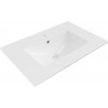 Mexen Atena countertop sink 71 x 46 cm, white - 25017000