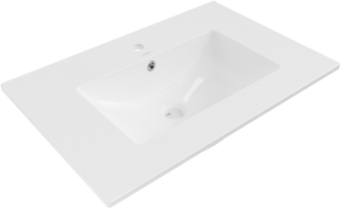 Mexen Atena countertop sink 71 x 46 cm, white - 25017000