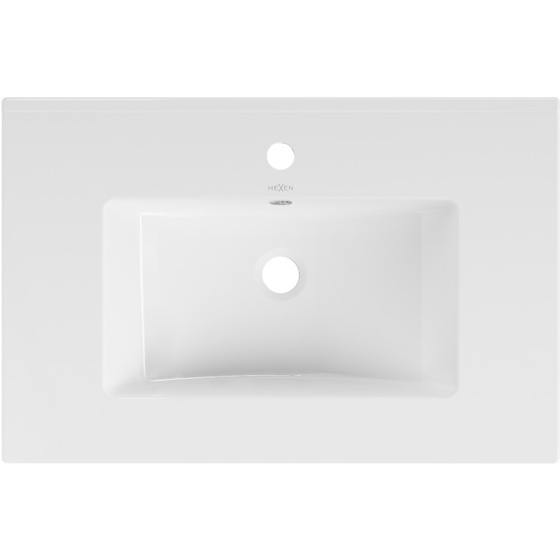 Mexen Atena countertop sink 71 x 46 cm, white - 25017000
