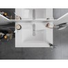 Mexen Atena countertop sink 71 x 46 cm, white - 25017000