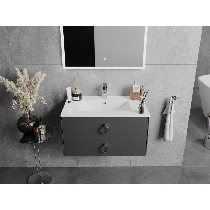 Mexen Atena built-in washbasin 76 x 46 cm, white - 25017500
