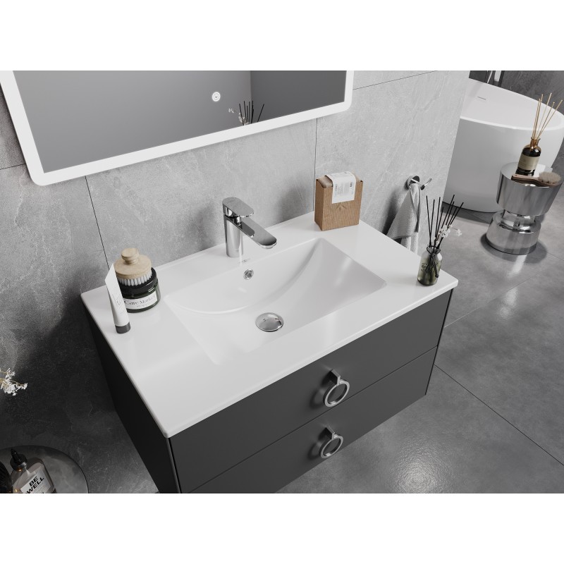 Mexen Atena recessed sink 76 x 46 cm, white - 25017500