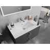 Mexen Atena built-in washbasin 76 x 46 cm, white - 25017500