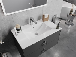 Mexen Atena recessed sink 76 x 46 cm, white - 25017500