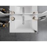 Mexen Atena recessed sink 76 x 46 cm, white - 25017500