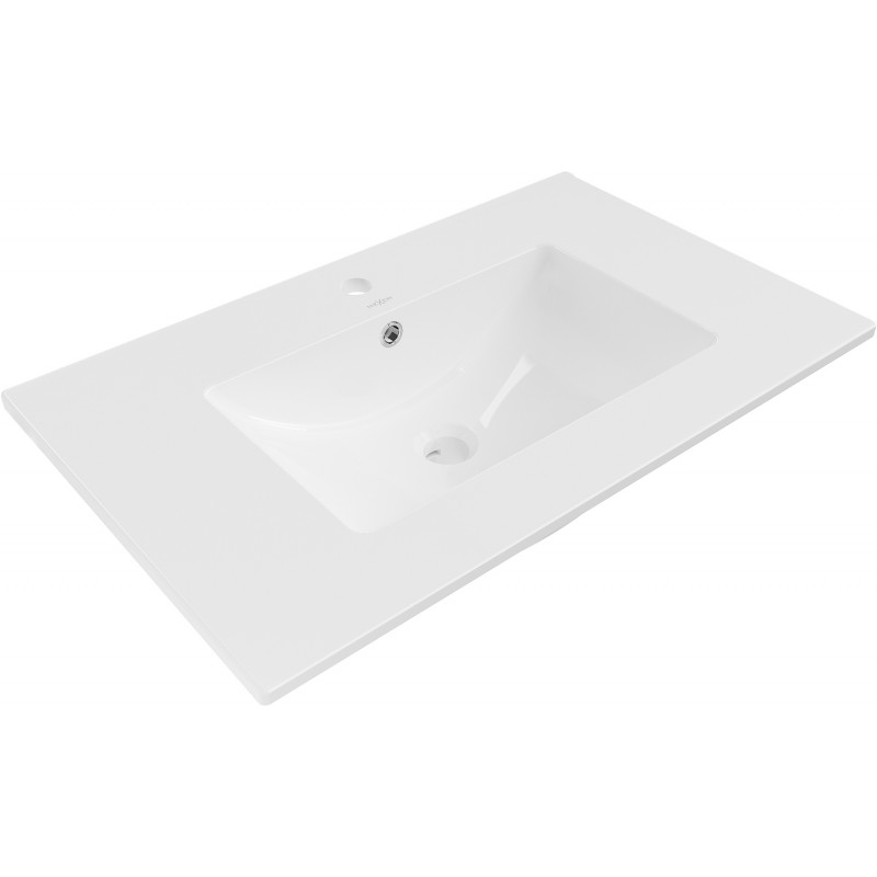 Mexen Atena undermount washbasin 75 x 46 cm, White - 25017500
