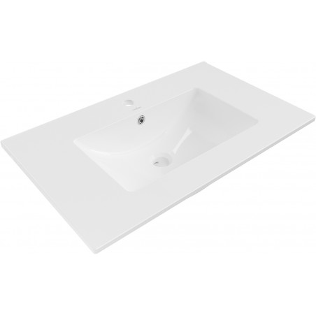 Mexen Atena undermount washbasin 75 x 46 cm, White - 25017500