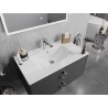 Mexen Atena sink embedded in countertop 80 x 46 cm, white - 25018000