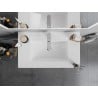 Mexen Atena undermount washbasin 80 x 46 cm, White - 25018000