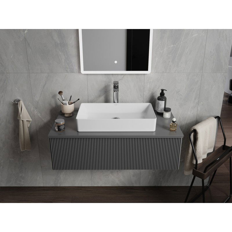 Mexen Nadia countertop basin 62 x 35 cm, white - 21616000