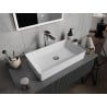 Mexen Nadia countertop washbasin 60 x 35 cm, White - 21616000