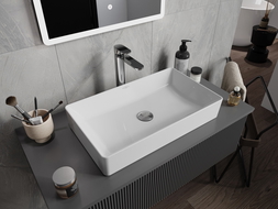Mexen Nadia countertop washbasin 60 x 35 cm, White - 21616000
